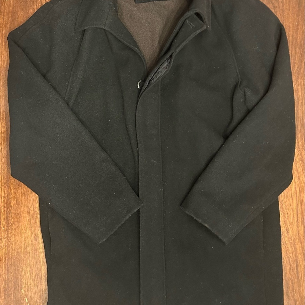 Alfani Men's Black Pea Coat